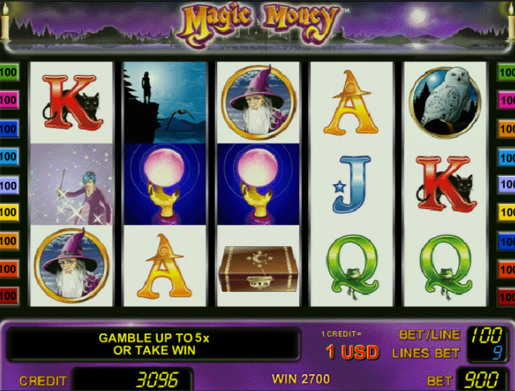 Символы слота Magik Money
